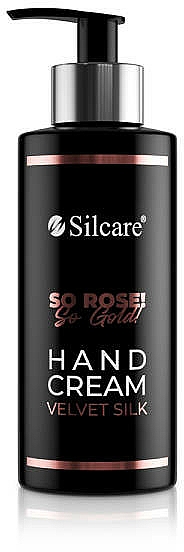 Krem do rąk - Silcare So Rose Gold Velvet Silk Hand Cream — Zdjęcie N2