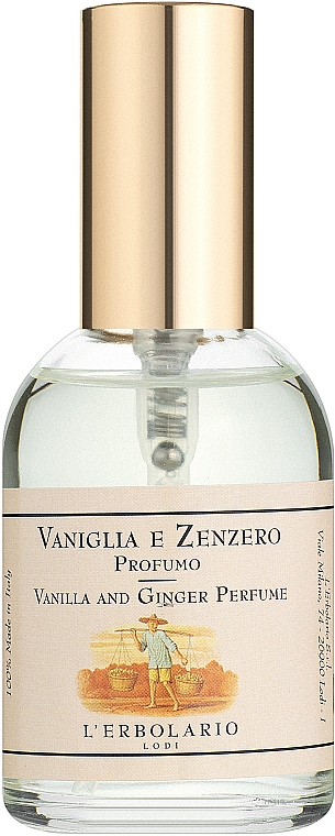 L'Erbolario Acqua Di Profumo Vanilla & Ginger - Woda perfumowana — Zdjęcie N1