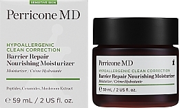 Nawilżający krem do twarzy - Perricone MD Hypoallergenic Clean Correction Barrier Repair Nourishing Moisturizer — Zdjęcie N2