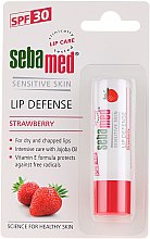 Kup Ochronny balsam do ust Truskawka SPF 30 - Sebamed Lip Defense Stick Strawberry