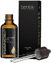 Olej jojoba - Nanoil Body Face and Hair Jojoba Oil — Zdjęcie N3
