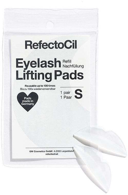 Silikonowe podkładki do liftingu rzęs, S - RefectoCil Refill Eyelash Lift Pads — Zdjęcie N1
