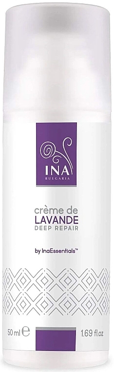 Krem do rąk z organicznym olejkiem lawendowym - Ina Essentials Lavender Hand Cream Deep Repair — Zdjęcie N1