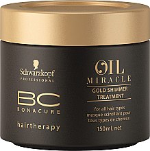 Kup Złota maska nadająca włosom blask - Schwarzkopf Professional BC Bonacure Oil Miracle Gold Shimmer Treatment