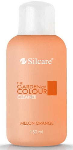 Odtłuszczacz do paznokci - Silcare The Garden of Colour Cleaner Melon Orange — Zdjęcie N2