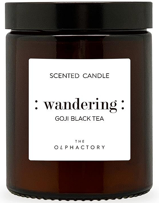 Świeca zapachowa w słoiku - Ambientair The Olphactory Goji Black Tea Scented Candle — Zdjęcie N1