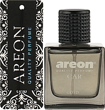 Zapach do samochodu - Areon Luxury Car Perfume Long Lasting Gold — Zdjęcie N2