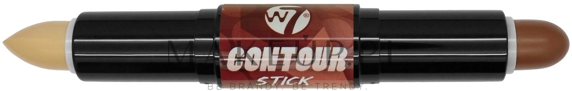 Sztyft do konturowania twarzy - W7 Contour Stick — Zdjęcie Medium/Deep