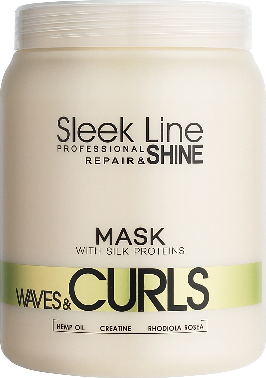 Maska do włosów falowanych - Stapiz Sleek Line Waves & Curles Mask  — Zdjęcie N2