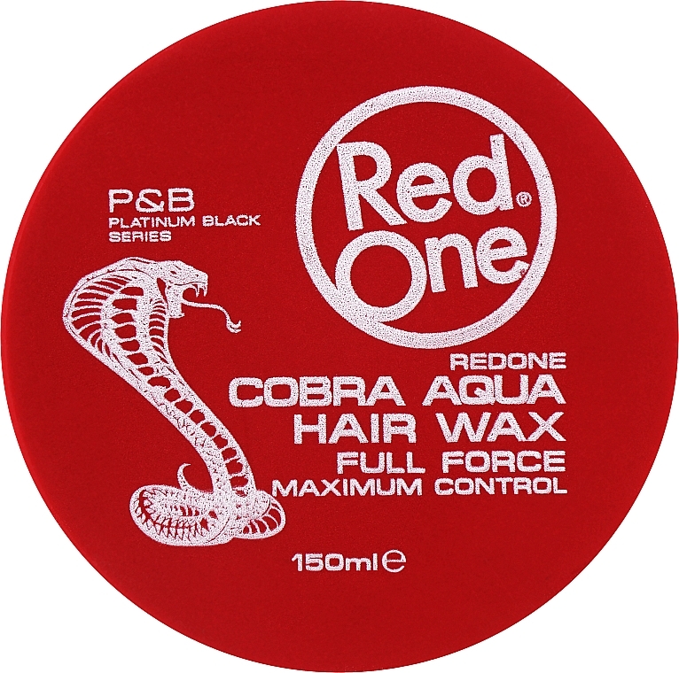 Aqua wosk do ultra mocnego utrwalenia włosów - RedOne Cobra Aqua Hair Wax — Zdjęcie N1