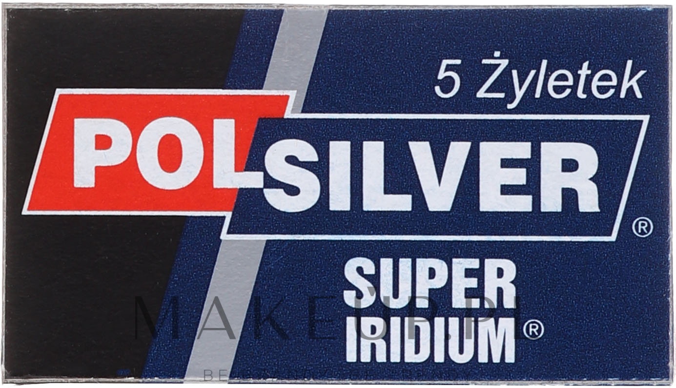 Zestaw żyletek - Polsilver Super Iridium — Zdjęcie 5 szt.