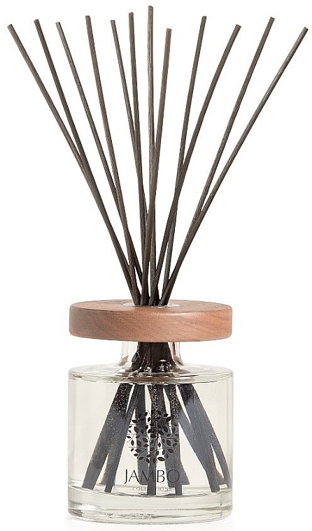 Patyczki do dyfuzora zapachowego, czarne, 25 cm - Jambo Collections Diffuser Sticks Black Small — Zdjęcie N2