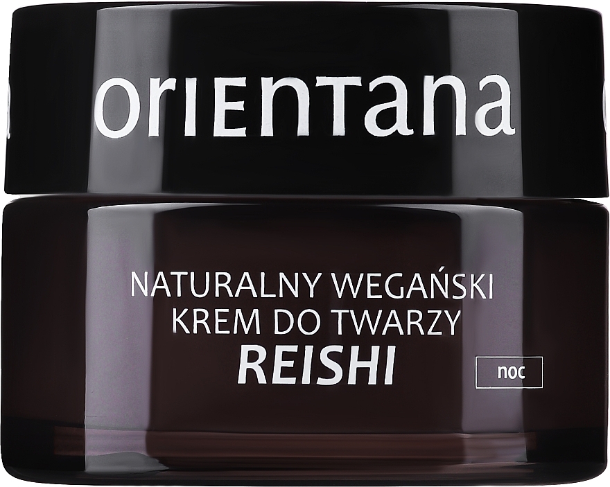 WYPRZEDAŻ Naturalny wegański krem do twarzy na noc - Orientana Reishi Cream * — Zdjęcie N2