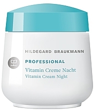 Witaminowy krem do twarzy na noc - Hildegard Braukmann Professional Vitamin Cream Night — Zdjęcie N1