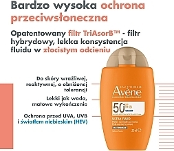 Fluid chroniący przed słońcem - Avene Eau Thermale Ultra Fluid Perfector SPF50+ — Zdjęcie N5