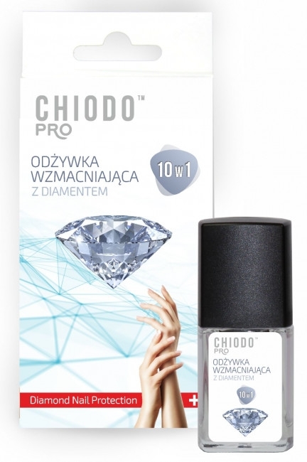 Odżywka wzmacniająca z diamentem do paznokci - Chiodo Pro Diamond Nail Protection — Zdjęcie N1