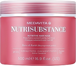 Odżywczo-nawilżająca maska ​​do włosów suchych - Medavita Nutrisubstance Nutritive Hair Mask — Zdjęcie N3