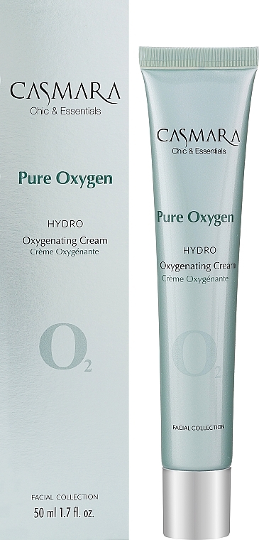 Nawilżający krem do twarzy - Casmara Pure Oxygen Hydro Oxygenating Cream O2 — Zdjęcie N2