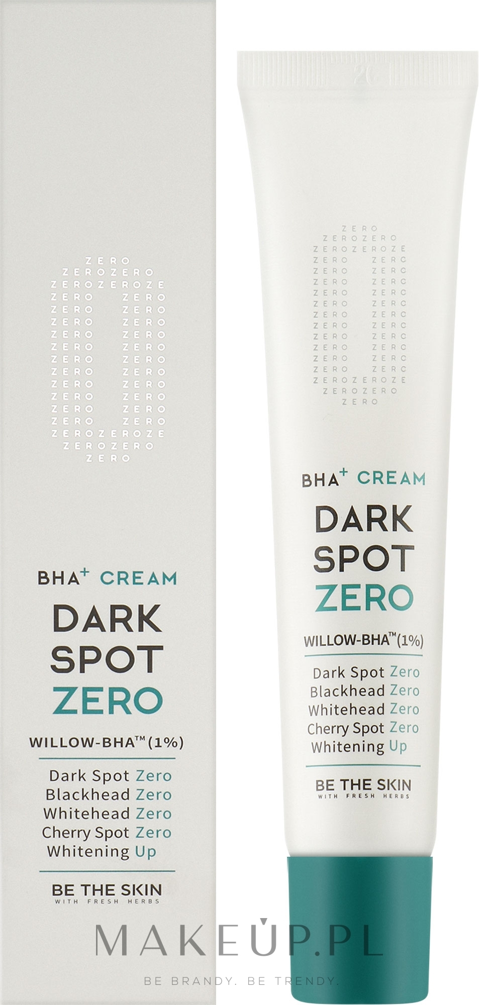 Krem do twarzy przeciw przebarwieniom - Be The Skin BHA+ Dark Spot Zero Cream — Zdjęcie 35 g