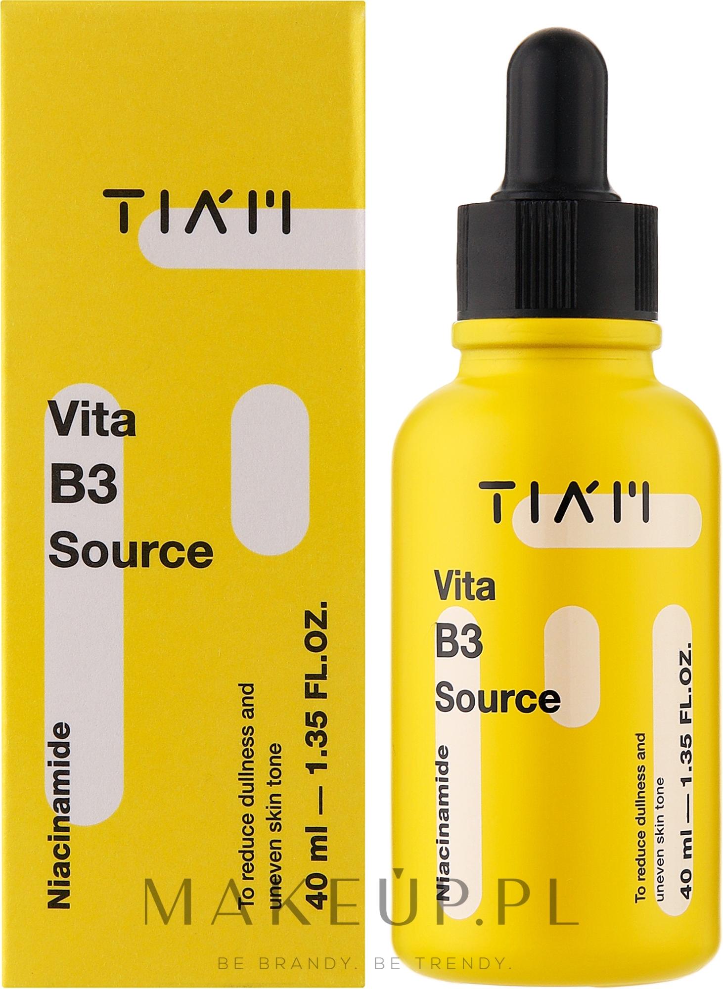 Serum z niacynamidem do twarzy - Tiam Vita B3 Source Brightening Serum — Zdjęcie 40 ml