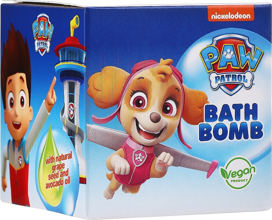 PRZECENA! Musująca kula do kąpieli dla dzieci - Nickelodeon Paw Patrol * — Zdjęcie N1
