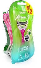 Golarka jednorazowa dla kobiet, 8 szt. - Wilkinson Sword Xtreme 3 Sensitive Comfort — Zdjęcie N2