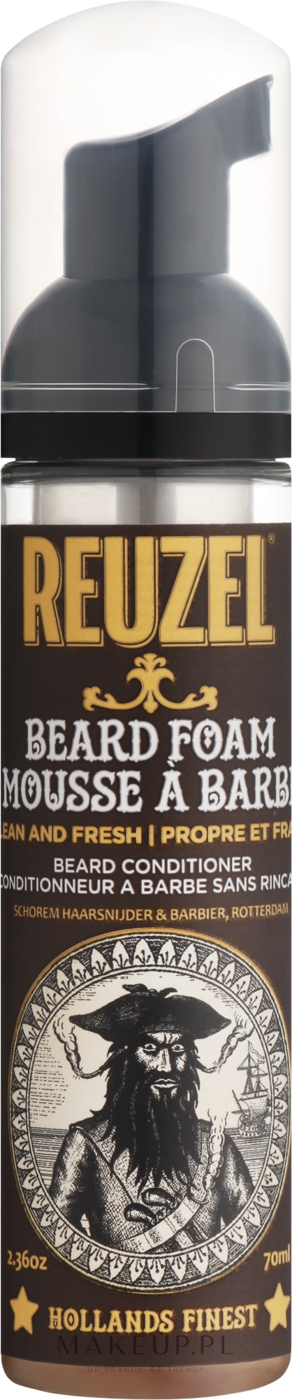 Pianka do brody - Reuzel Beard Foam Clean & Fresh — Zdjęcie 70 ml