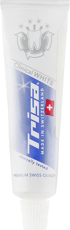 Wybielająca pasta do zębów - Trisa Clinical White (miniprodukt)