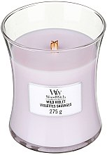 Świeca zapachowa w szkle - WoodWick Hourglass Candle Wild Violet — Zdjęcie N2