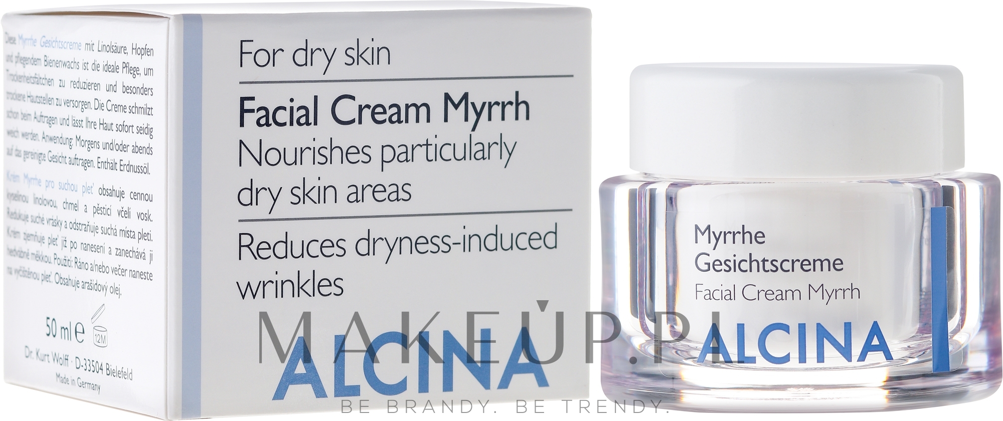 Krem do twarzy Mirra - Alcina T Facial Cream Myrrh — Zdjęcie 100 ml