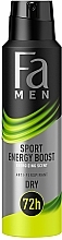 Antyperspirant w sprayu dla mężczyzn - Fa Men Sport Energy Boost Deodorant Spray — Zdjęcie N1