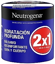 Zestaw - Neutrogena Norwegian Formula Comforting Deep Hydration Balm (balm/2x300ml) — Zdjęcie N1