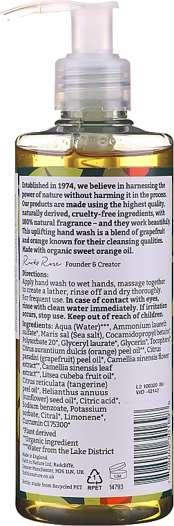 Mydło w płynie do rąk Lawenda i geranium - Faith in Nature Lavender & Geranium Hand Wash — Zdjęcie N2