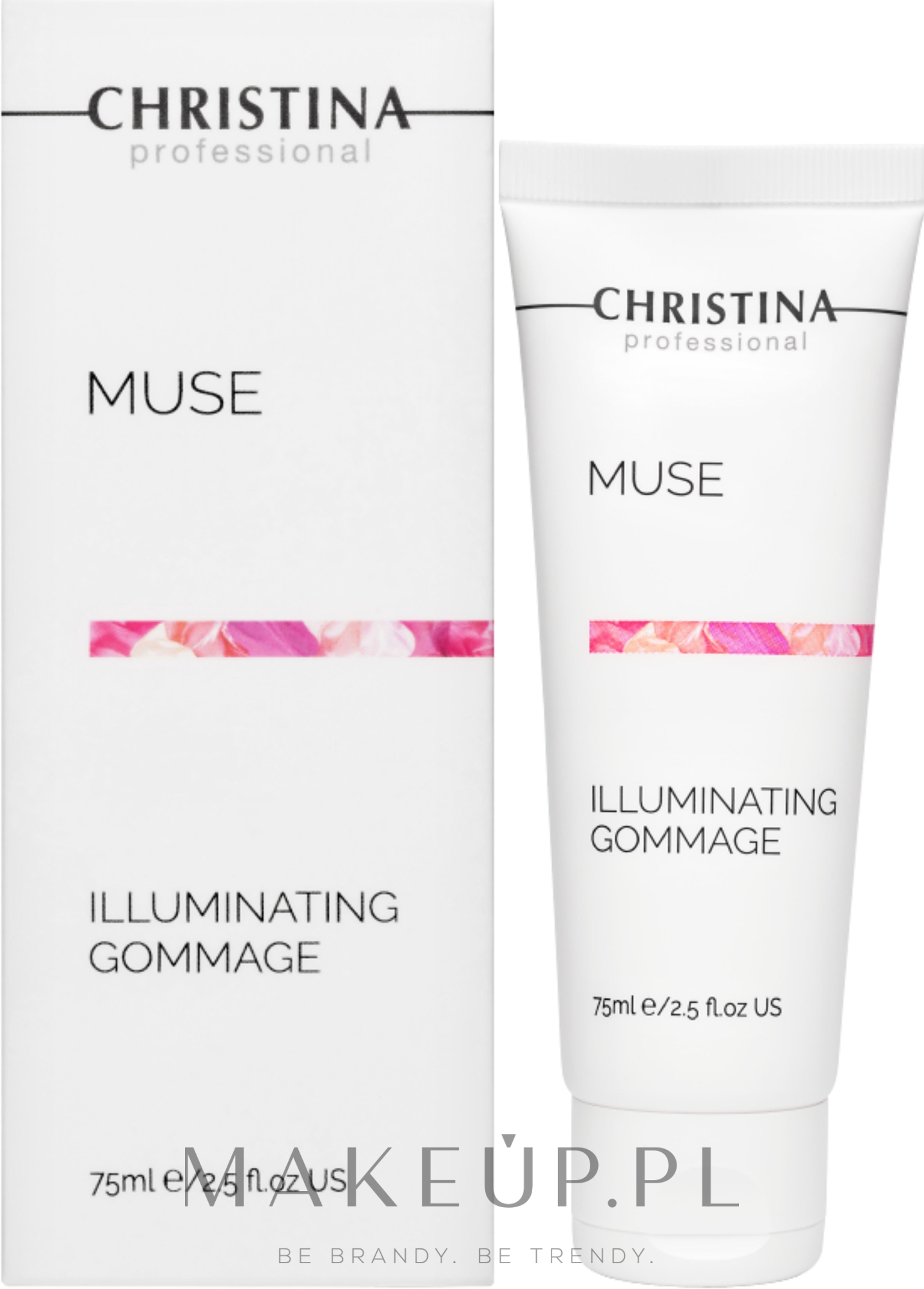 Rozświetlający peeling gommage - Christina Muse Illuminating Gommage — Zdjęcie 75 ml