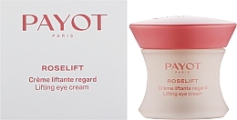 Lekki krem pod oczy - Payot Roselift Collagene Lifting Eye Cream  — Zdjęcie N2