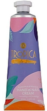 Kup Krem do rąk i paznokci Ananas i mango, niebieski - Accentra Tropica Pinapple & Mango Hand & Nail Cream