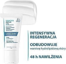 Nawilżający krem naprawczy - Ducray Keracnyl Repair Cream — Zdjęcie N6