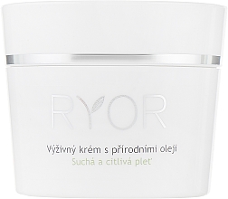 Odżywczy krem z naturalnymi olejami do cery suchej i wrażliwej - Ryor Face Care — Zdjęcie N2