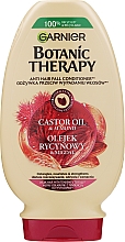Kup Odżywka wzmacniająca do włosów osłabionych i łamliwych Olejek rycynowy & migdał - Garnier Botanic Therapy