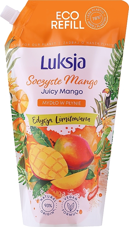 Mydło w płynie Soczyste mango - Luksja Juicy Mango — Zdjęcie N1