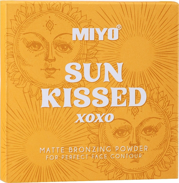 Puder brązujący - Miyo Sun Kissed Matt Bronzing Powder — Zdjęcie N1