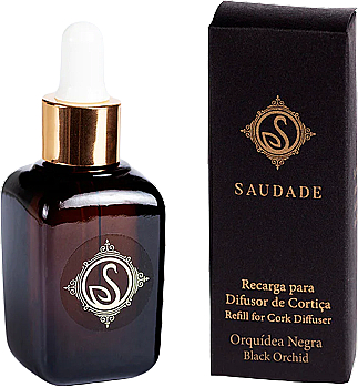 Aromatyczny olejek do domu Czarna Orchidea - Essencias De Portugal Saudade Refill For Cork Diffuser Black Orchid (wymienny wkład) — Zdjęcie N1