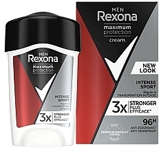 	Dezodorant w sztyfcie dla mężczyzn - Rexona Men Maximum Protection Cream Intense Sport — Zdjęcie N1