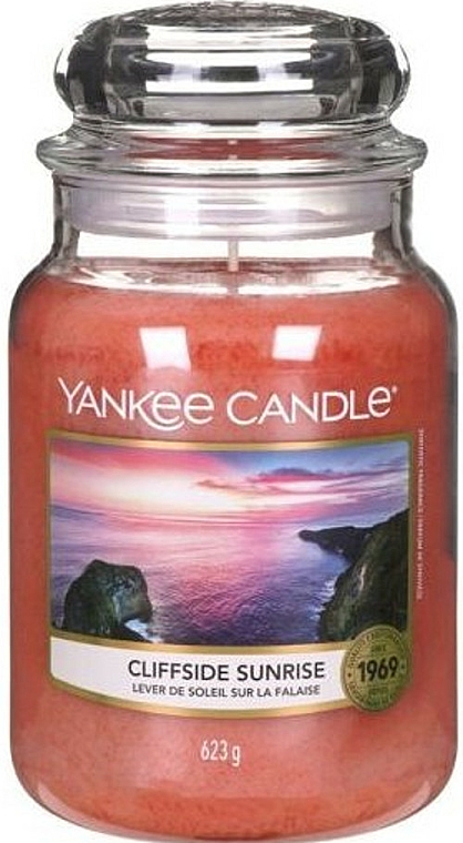 Świeca zapachowa w szkle - Yankee Candle Classic Cliffside Sunrise — Zdjęcie N3
