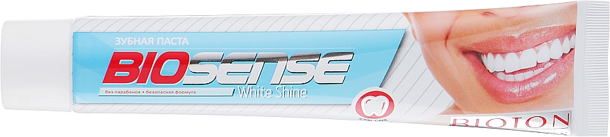 Pasta do zębów Biały połysk - Bioton Cosmetics Biosense White Shine — Zdjęcie N3