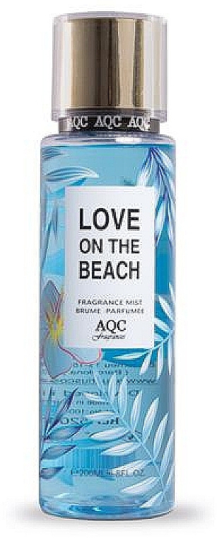 Perfumowana mgiełka do ciała - AQC Fragrances Love On The Beach Island Body Mist — Zdjęcie N1