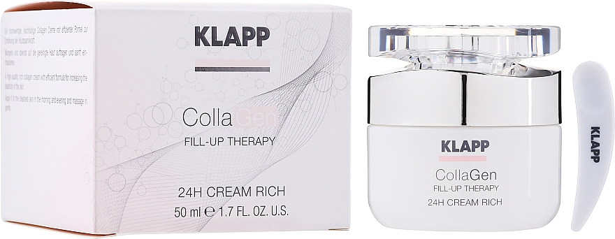 Kolagenowy krem do twarzy - Klapp CollaGen Fill-Up Therapy 24h Cream Rich — Zdjęcie N2