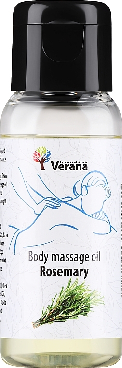 Olejek do masażu ciała Rosemary - Verana Body Massage Oil — Zdjęcie N1