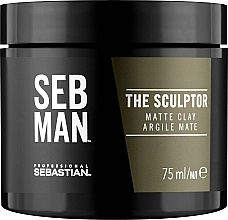 Matująca glinka do włosów - Sebastian Professional SEB MAN The Sculptor Matte Finish — Zdjęcie N6