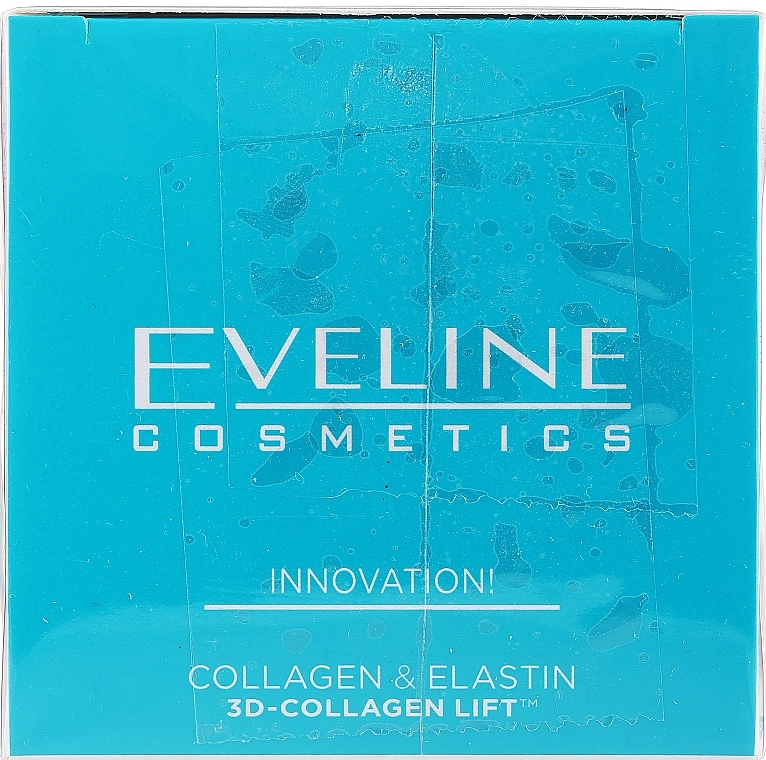 PRZECENA! Półtłusty krem silnie przeciwzmarszczkowy Kolagen + elastyna - Eveline Cosmetics * — Zdjęcie N1
